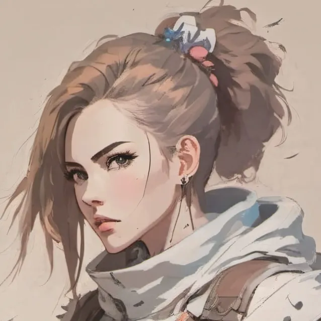 chat with ai character: female white spike