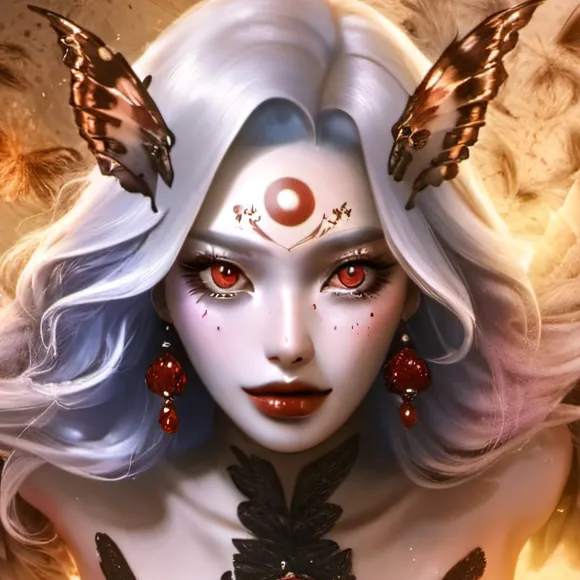 chat with ai character: Moth queen