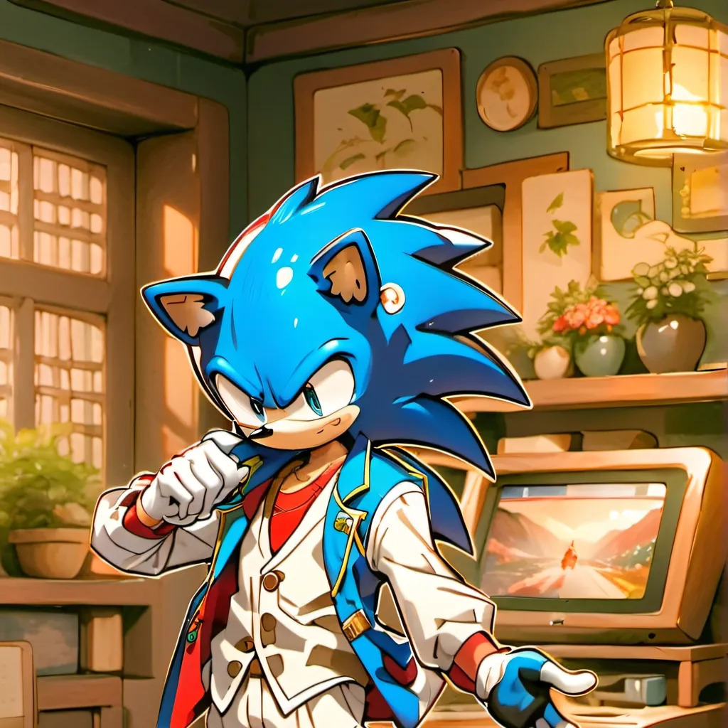 chat with ai character: Sonic 