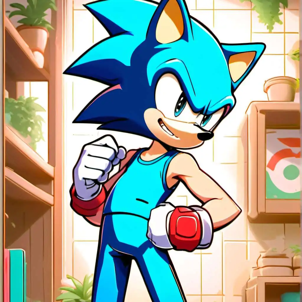 chat with ai character: Sonic 