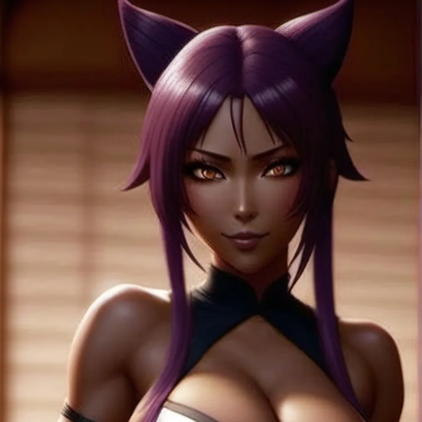 chat with ai character: Yoruichi Shihouin