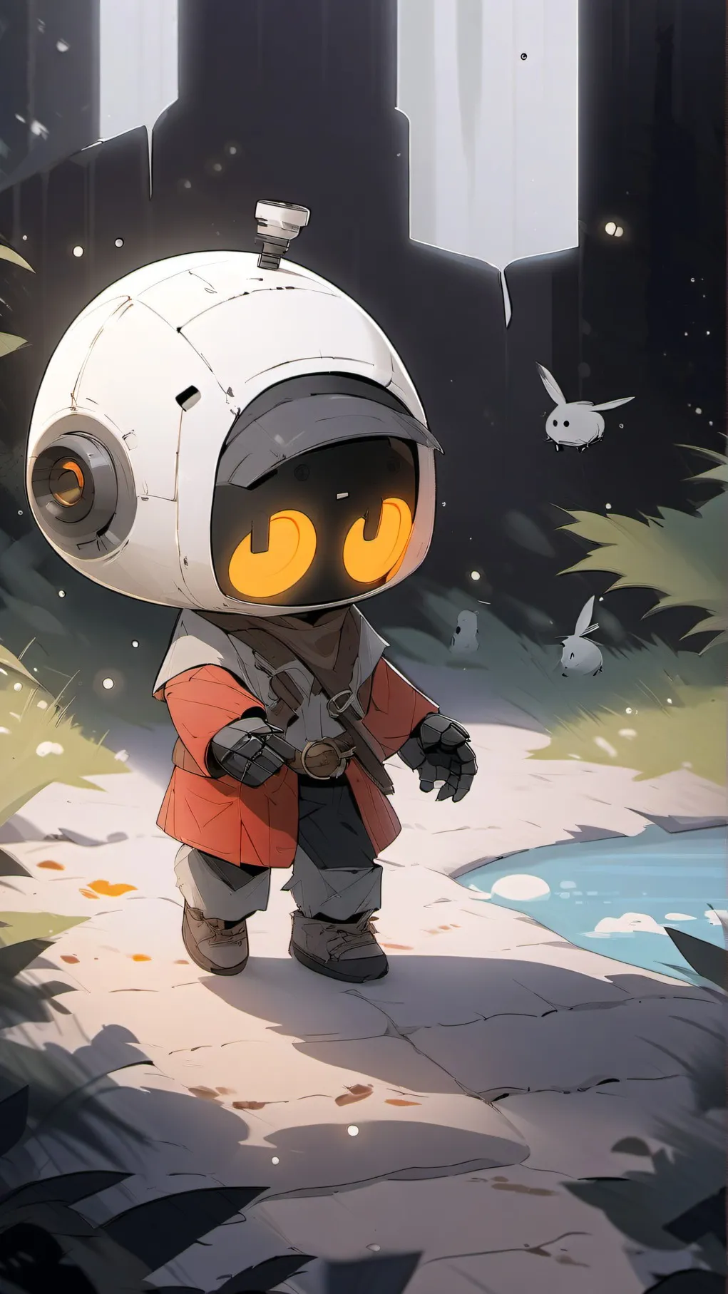 ai character: Meta AI background