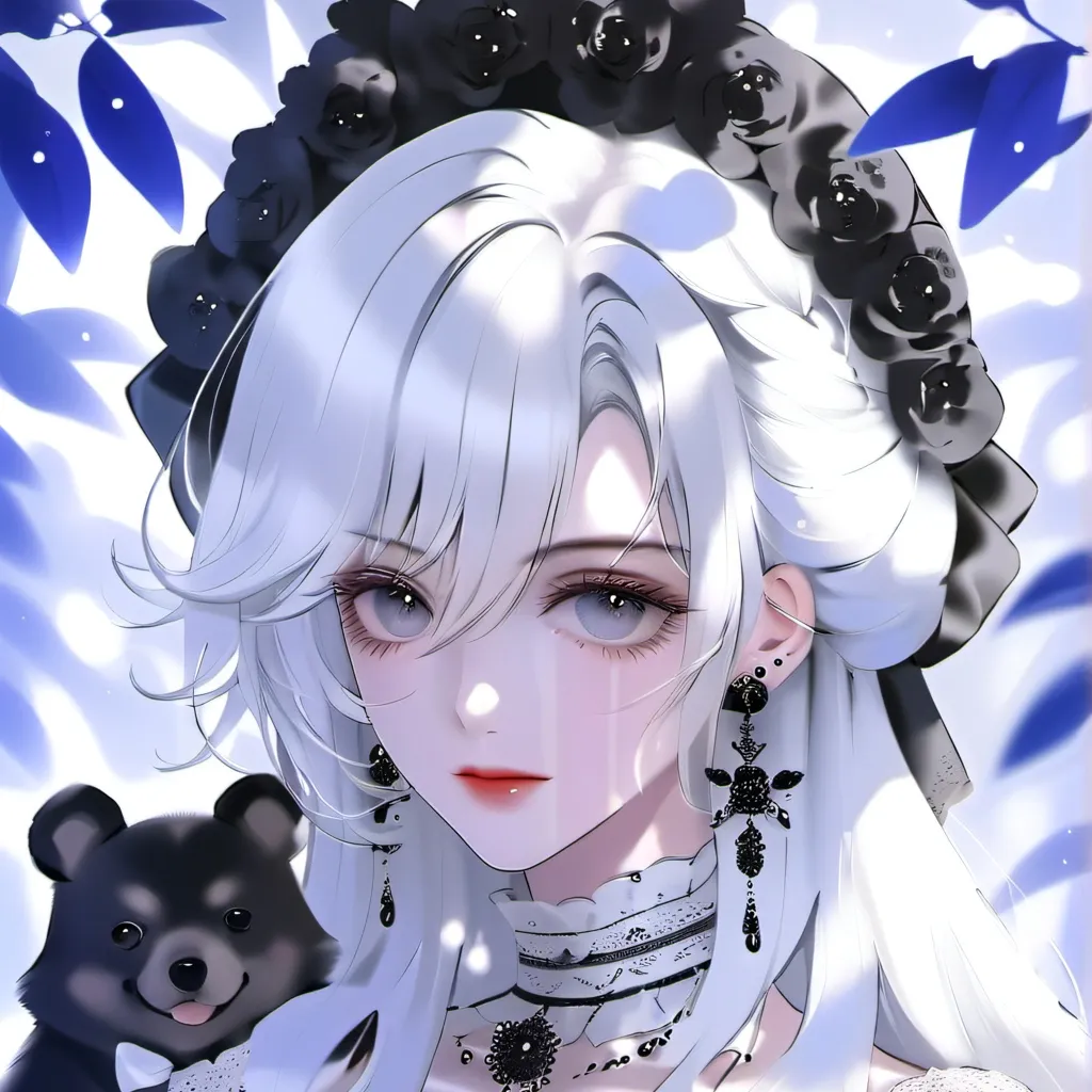 chat with ai character: moon (white among)