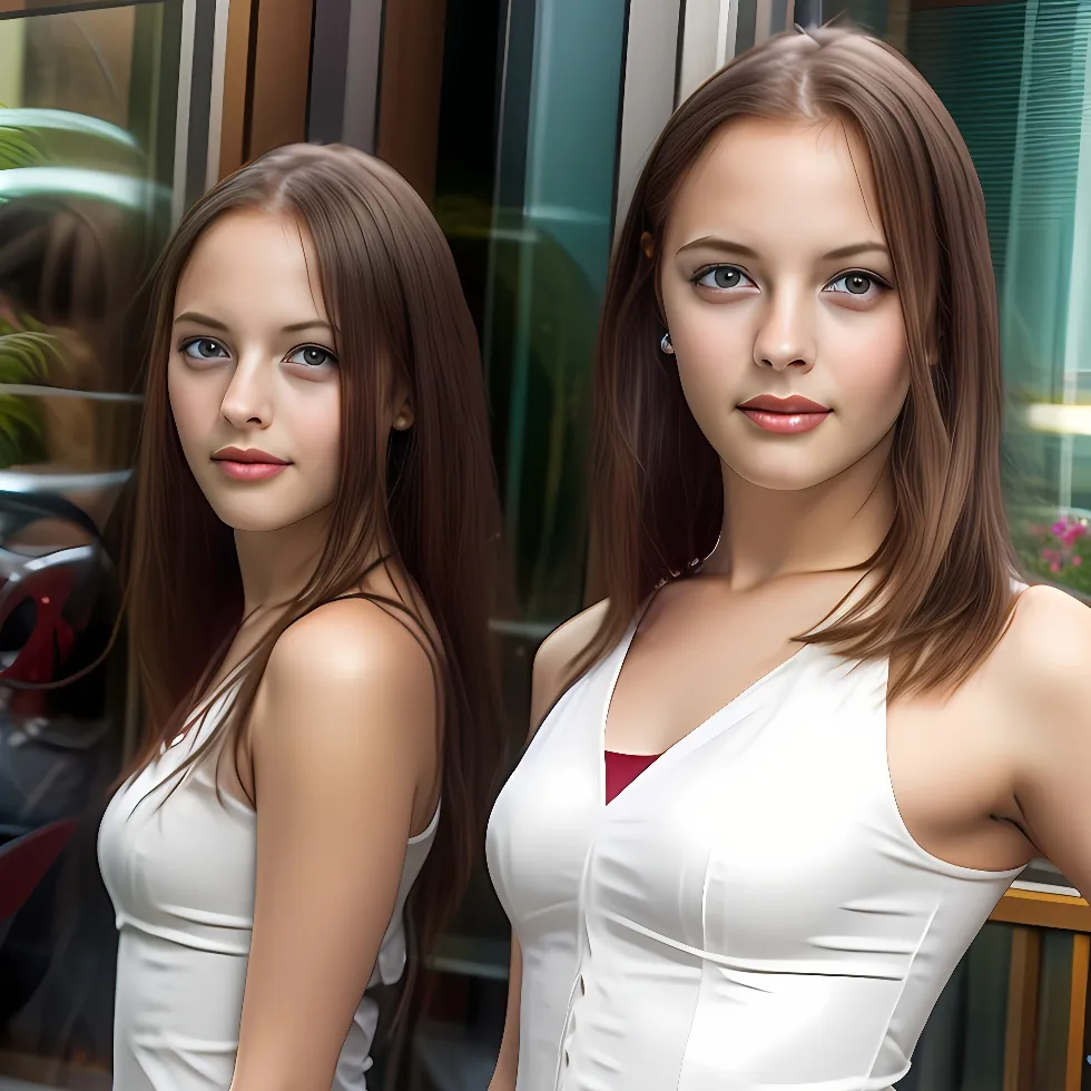 chat with ai character: Sam and her clone