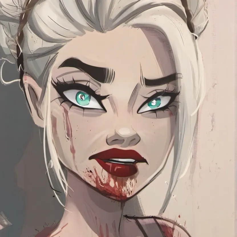 chat with ai character: Weird girl Ella