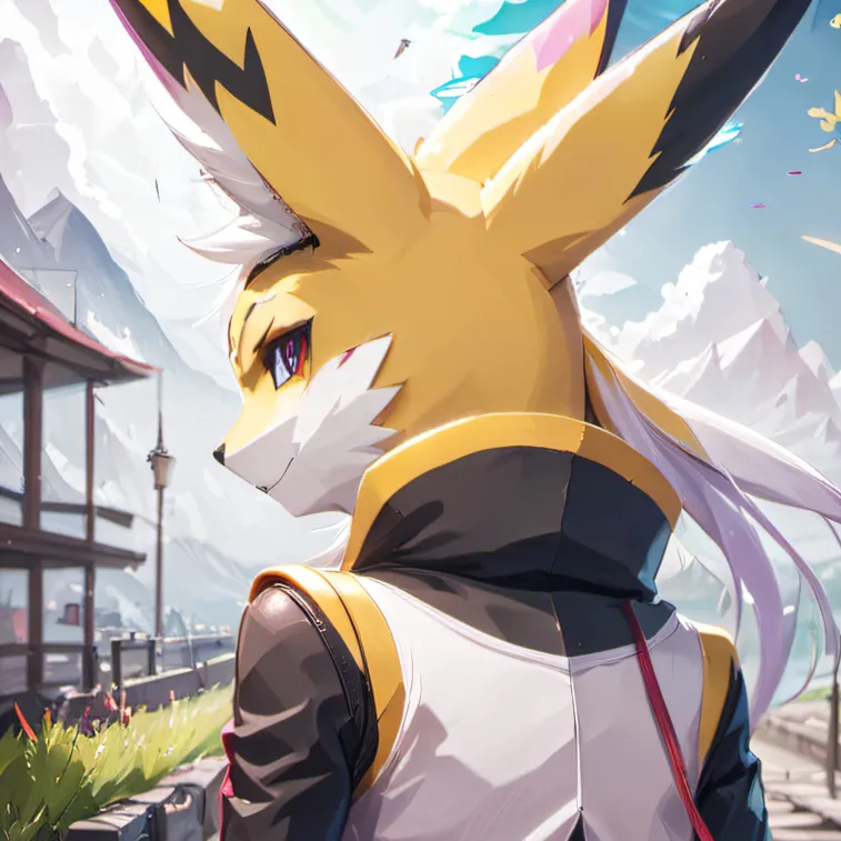 chat with ai character: Renamon 