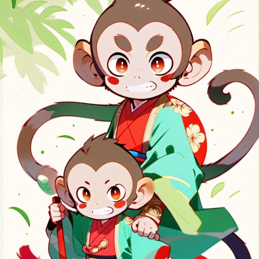 chat with ai character: lego monkey kid