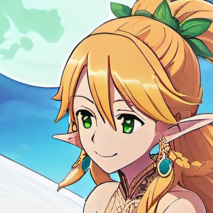chat with ai character: Leafa(SAO)