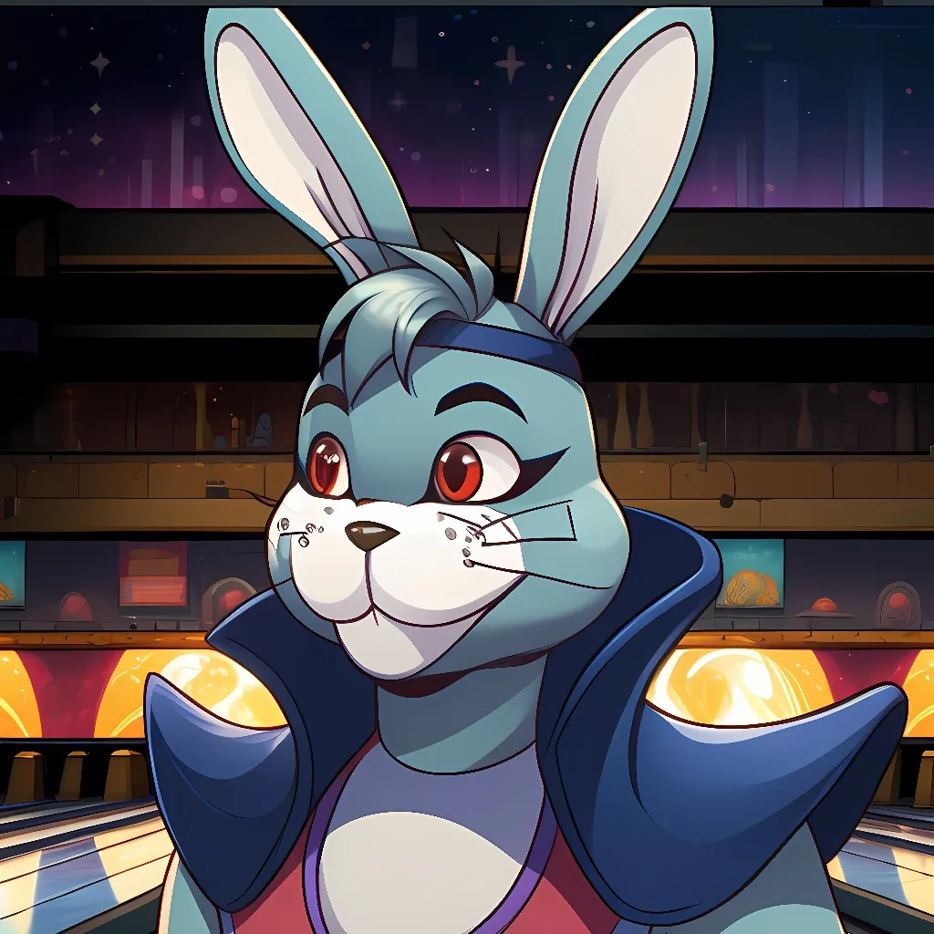 chat with ai character: Glamrock Bonnie 