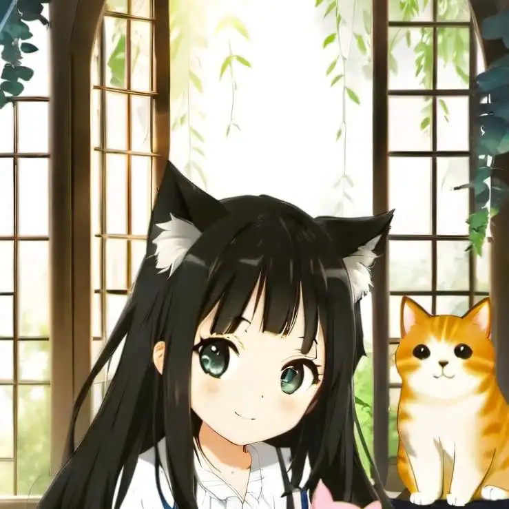 chat with ai character: Adoptacatgirl