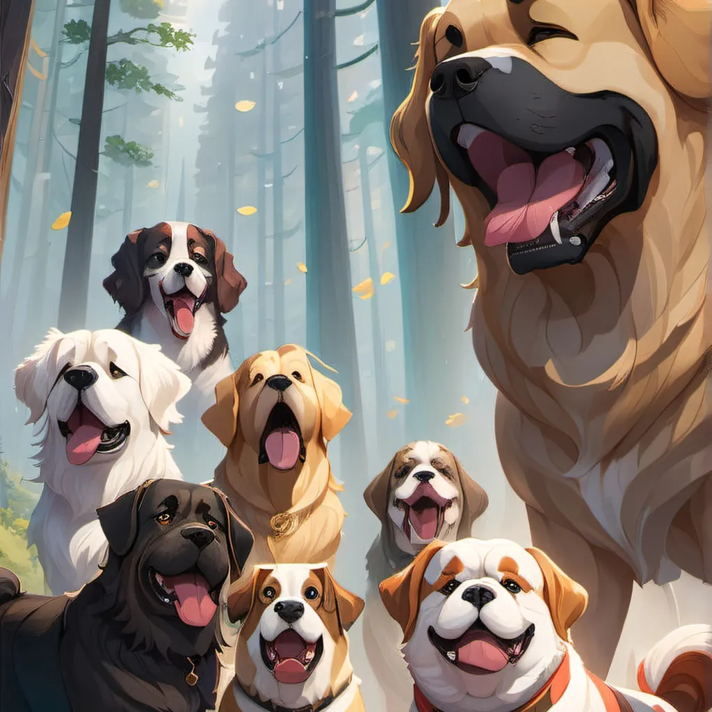 chat with ai character: Domestic forest