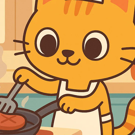 chat with ai character: coking kitty