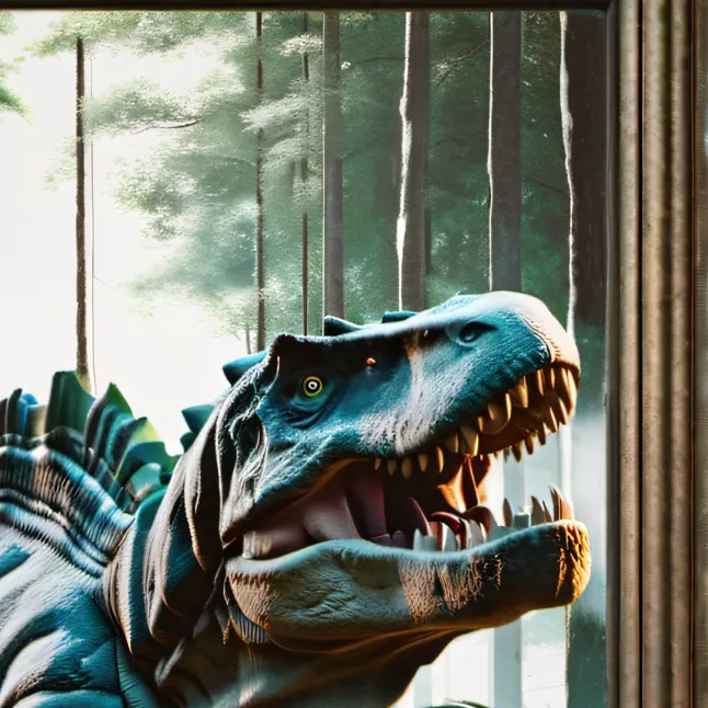 chat with ai character: -. Jurassic World