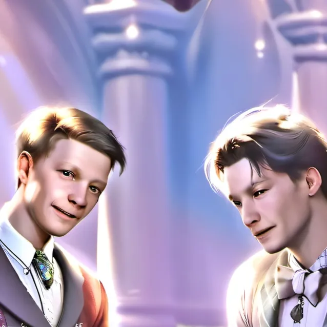chat with ai character: fred and George 