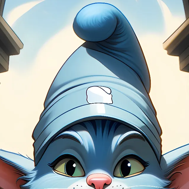 chat with ai character: smurf cat