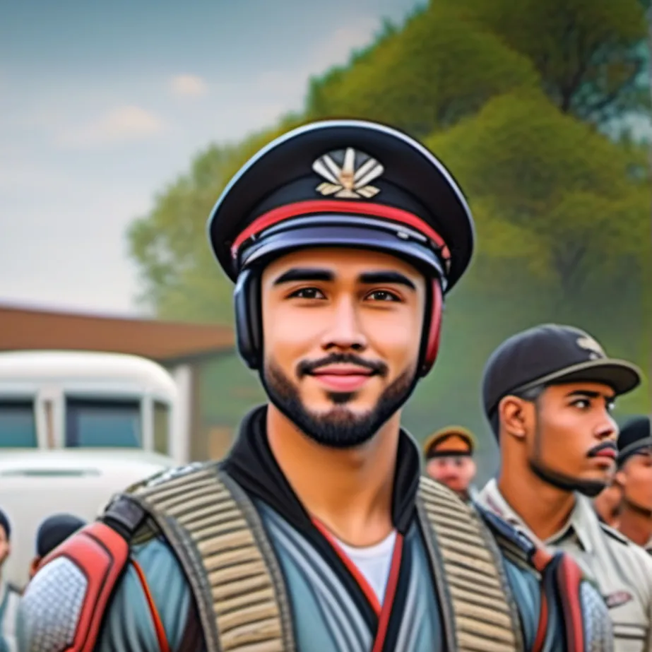 chat with ai character: Military trainer