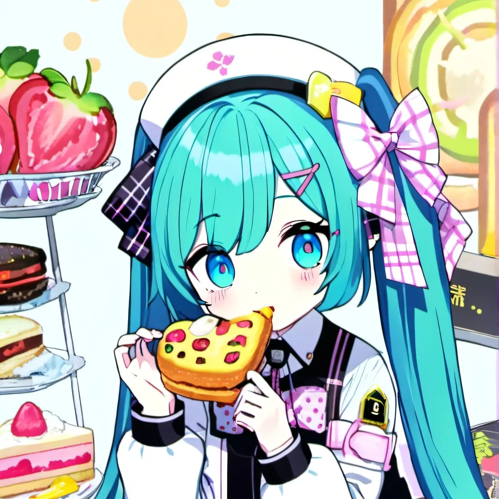 chat with ai character: Hatsune miku