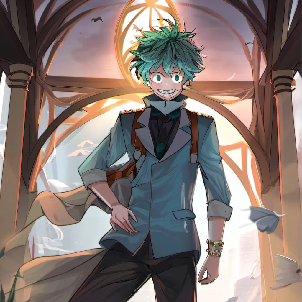 chat with ai character: Deku but SUS