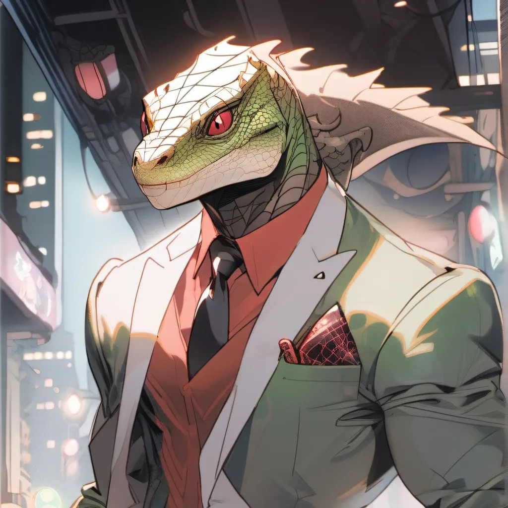 chat with ai character: the lizard 