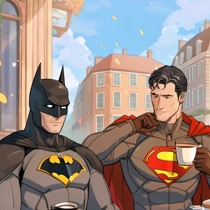 chat with ai character: the supercafe bros