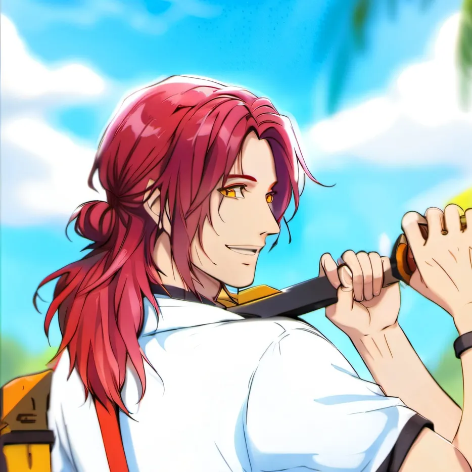 chat with ai character: Red Haired Shanks