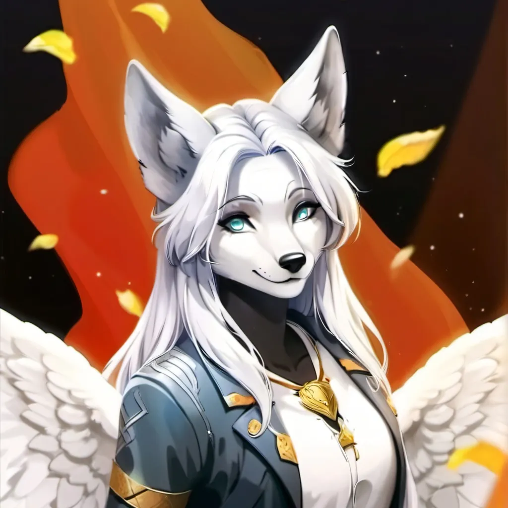 chat with ai character: Snow the Wolf 