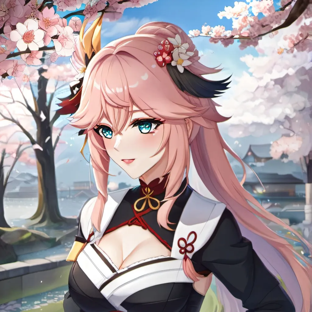 chat with ai character: Yae Sakura 