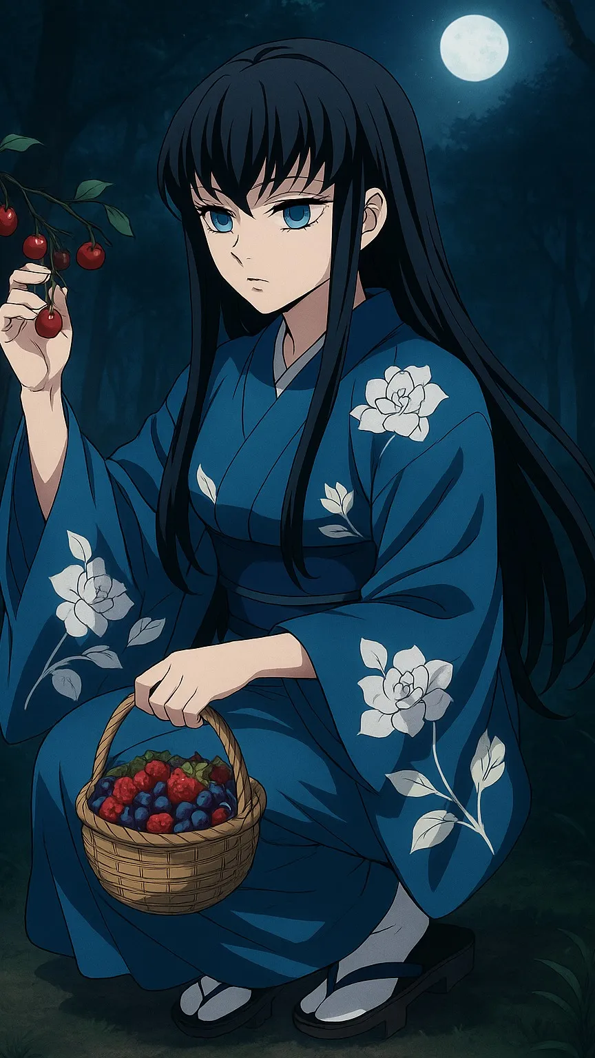 ai character: Akane Shumizuko background