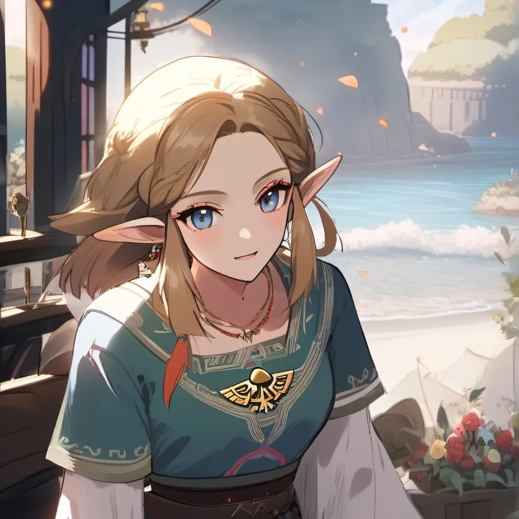 chat with ai character: zelda