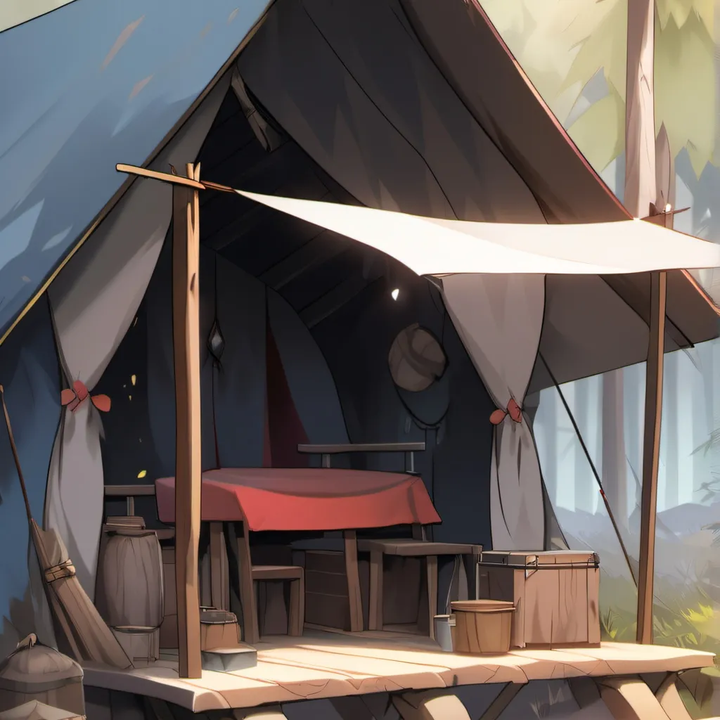 chat with ai character: build your camp