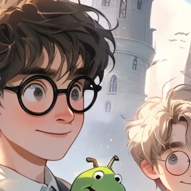 chat with ai character: Harry potter fight