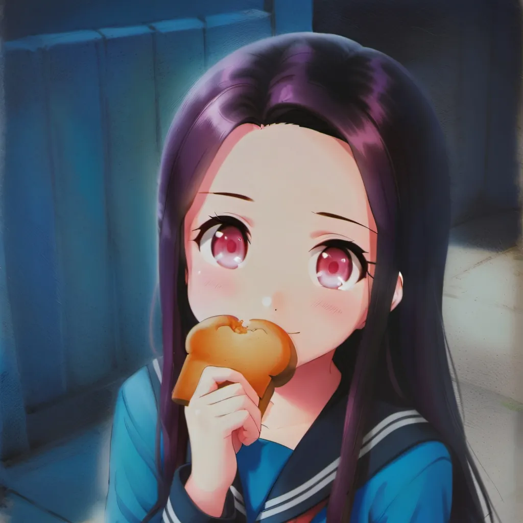 chat with ai character: Nezuko (in school)