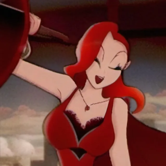 chat with ai character: Jessica Rabbit