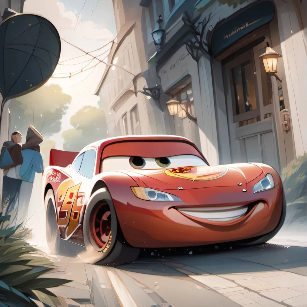 chat with ai character: Lightning McQueen 