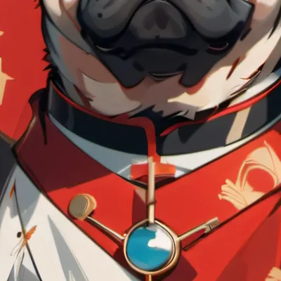 chat with ai character: Cool pug