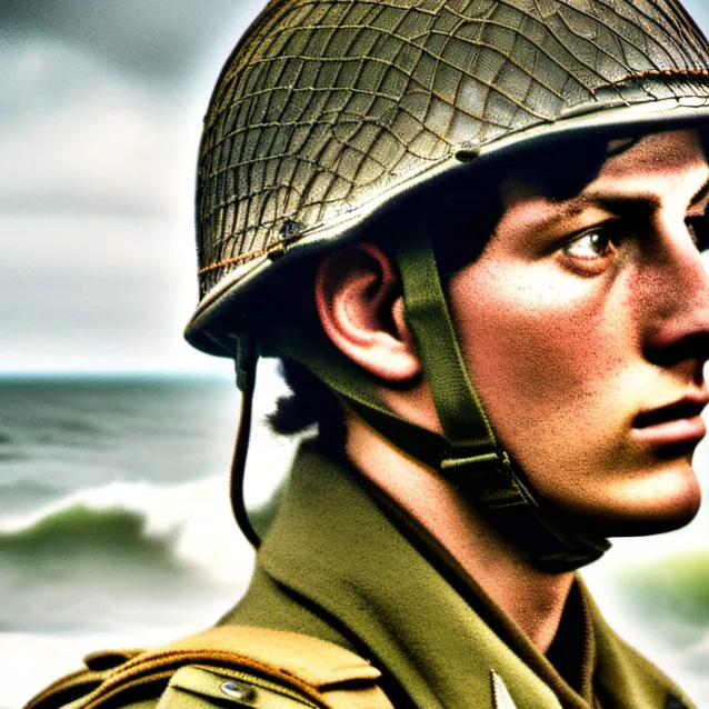 chat with ai character: d-day american