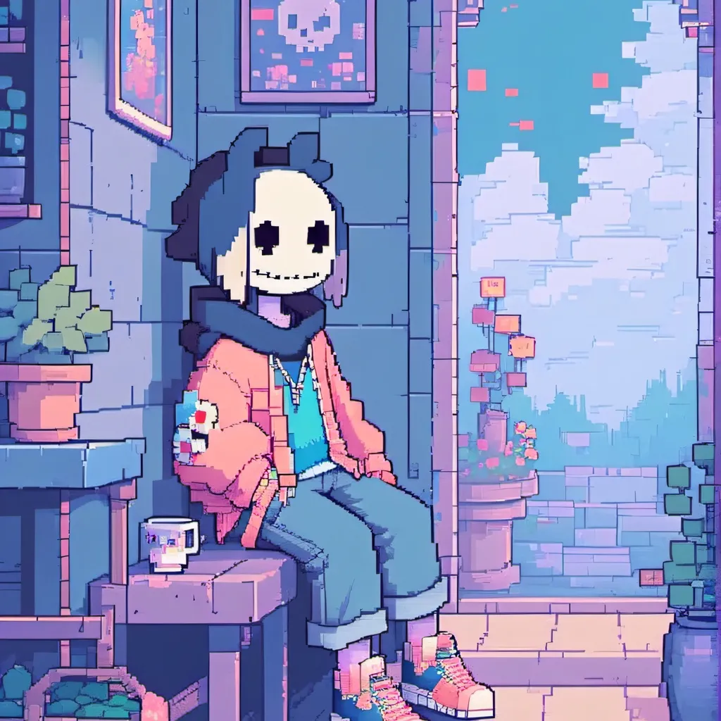 chat with ai character: undertale but sus