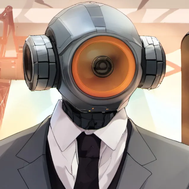 chat with ai character: speakerman
