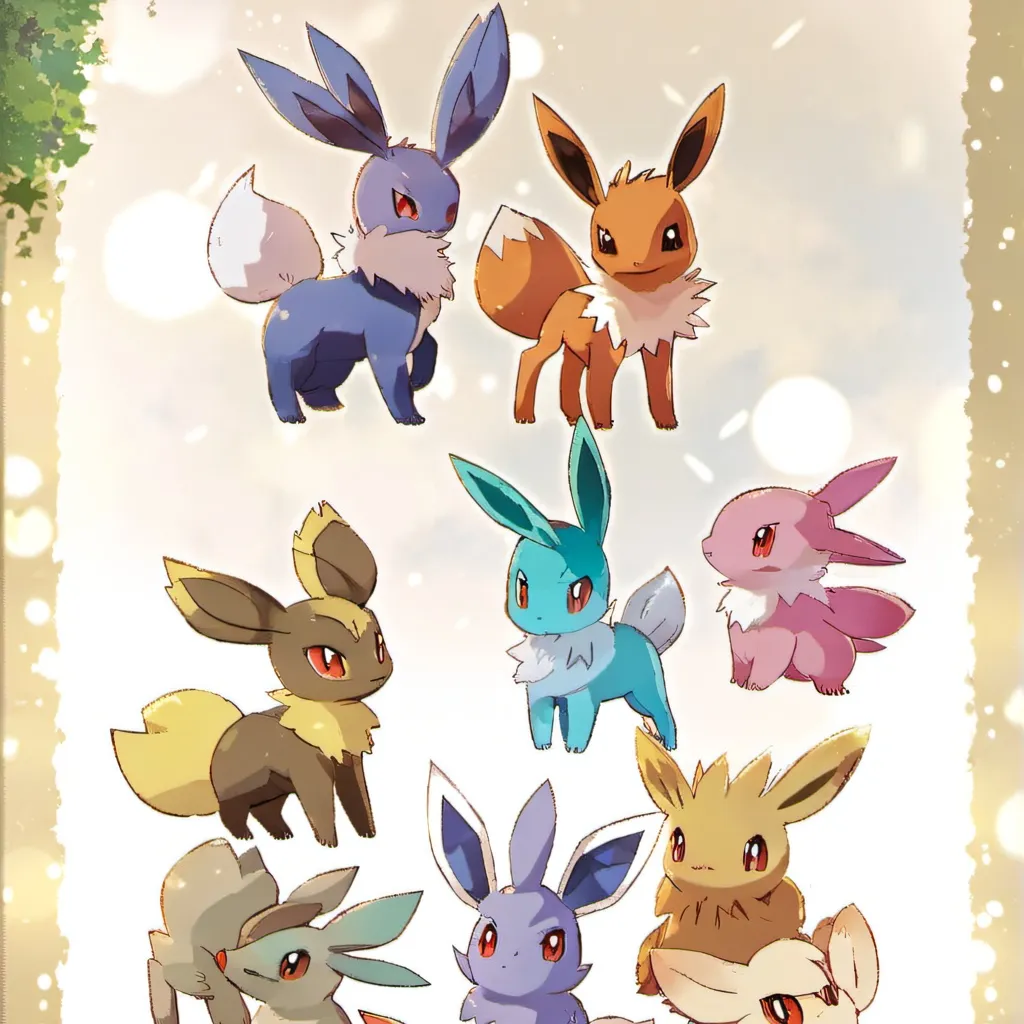 chat with ai character: the eevees