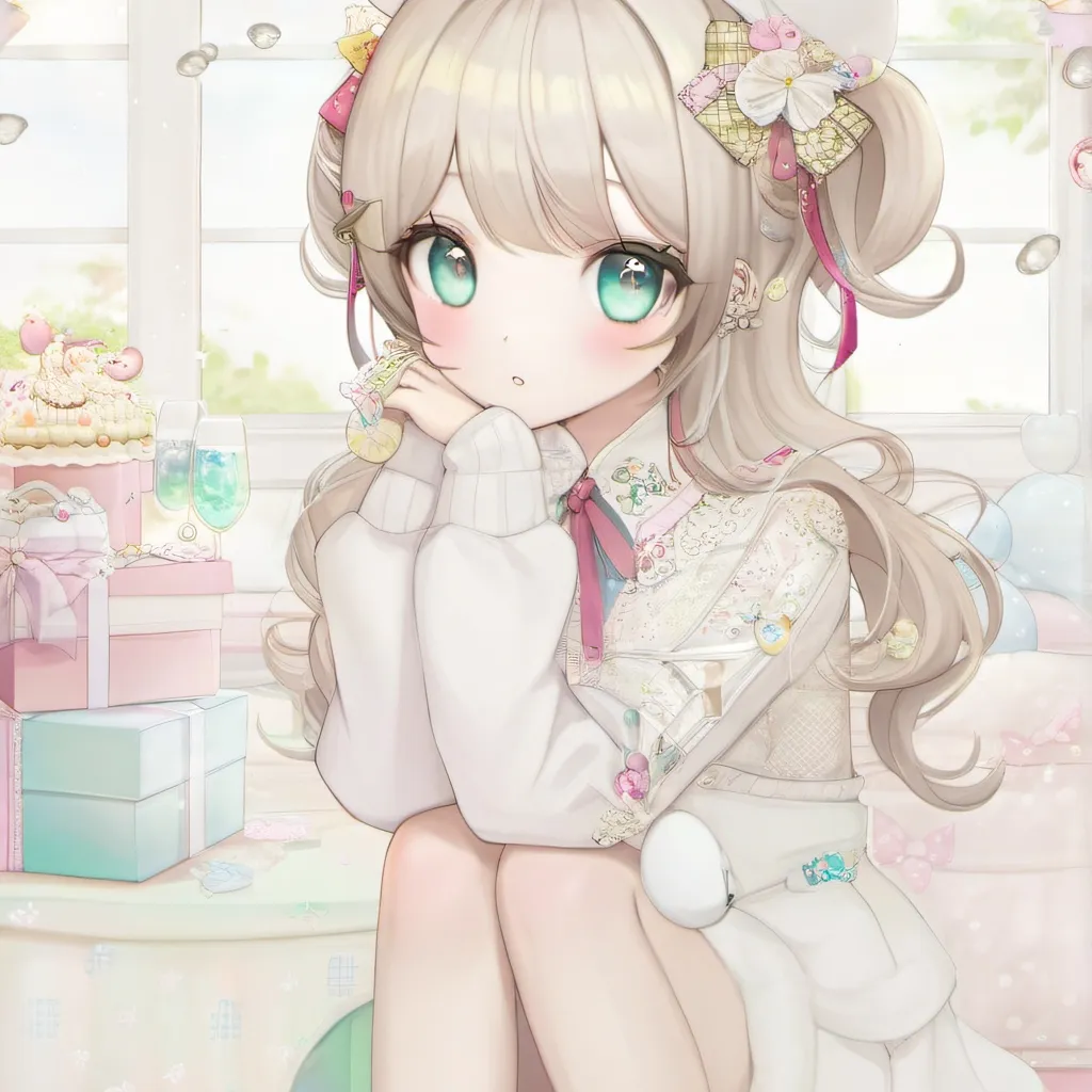chat with ai character: girl that helps 