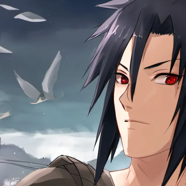 chat with ai character: sasuke