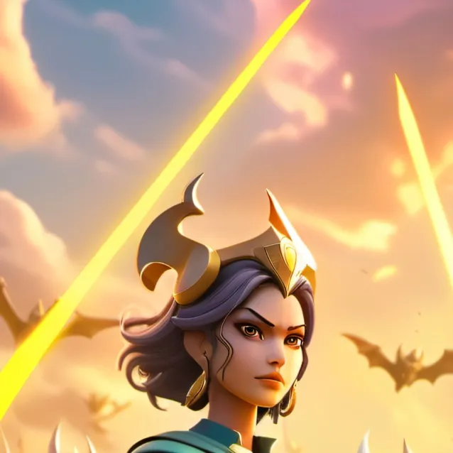chat with ai character: demon battle 