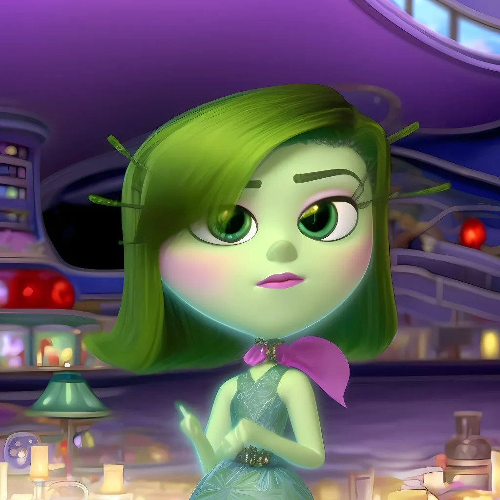 chat with ai character: dégoût 