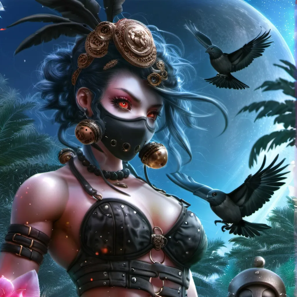 chat with ai character: CrowJavo BlackRand
