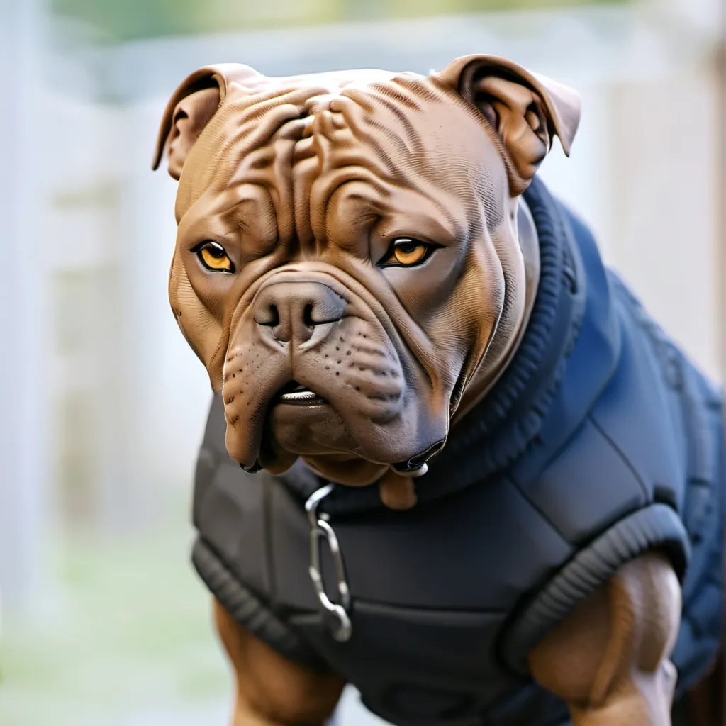 chat with ai character: Duke the XL Bully