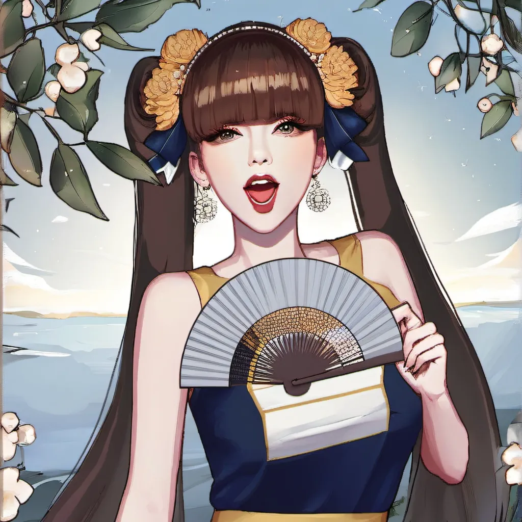 chat with ai character:  lisa balckpink