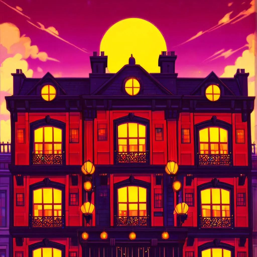 chat with ai character: spoky hotel