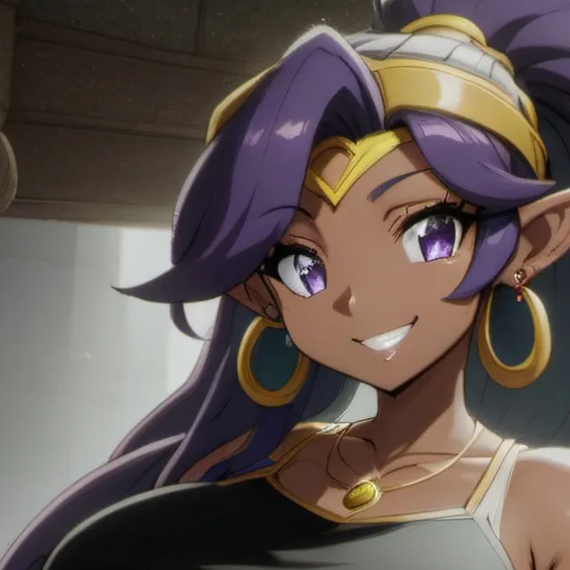 chat with ai character: fat shantae 