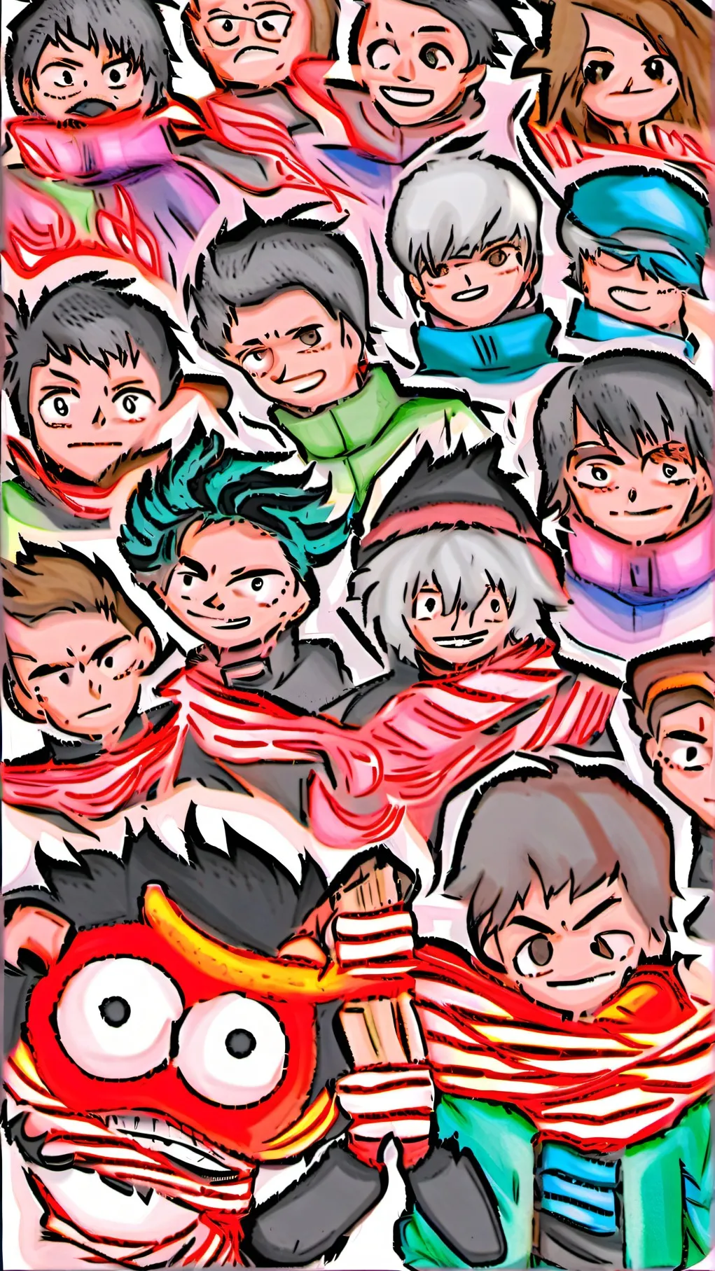 ai character: mha but..... background
