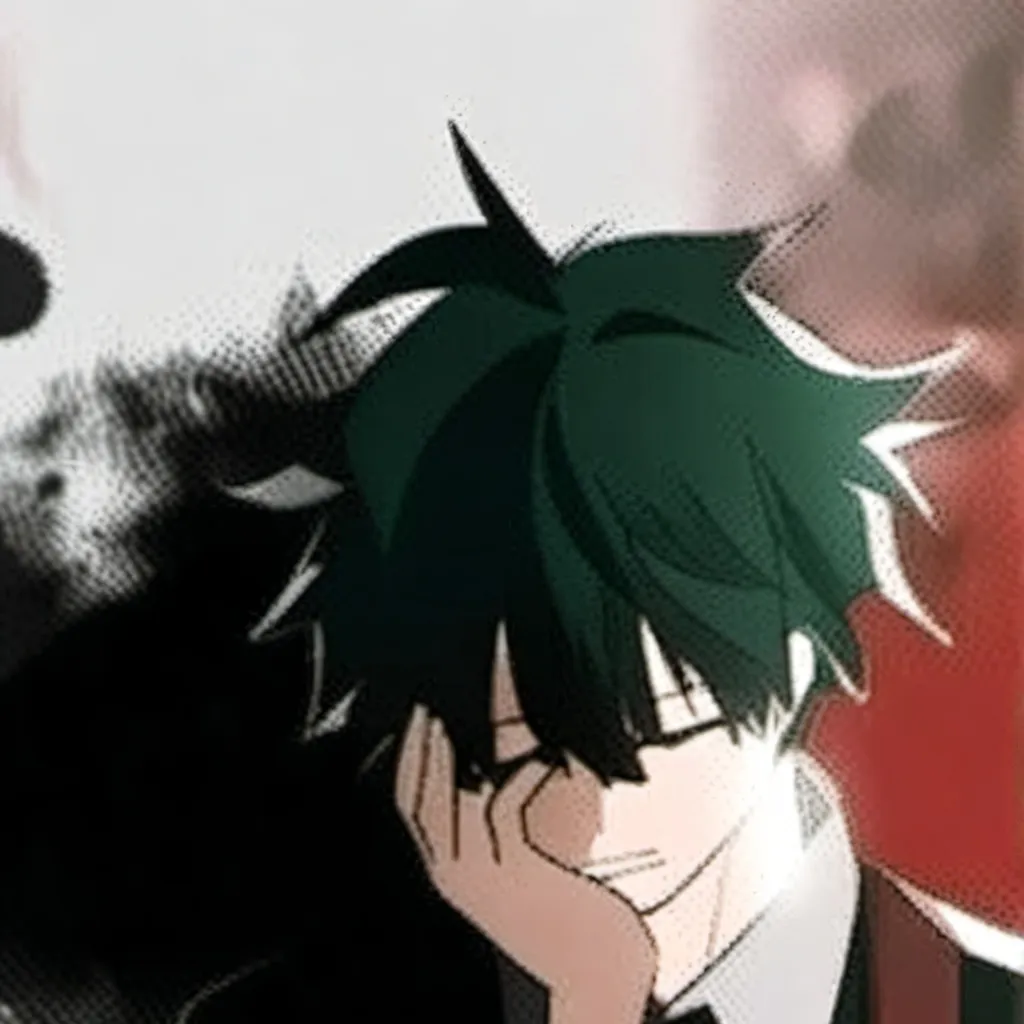 chat with ai character: deku crying